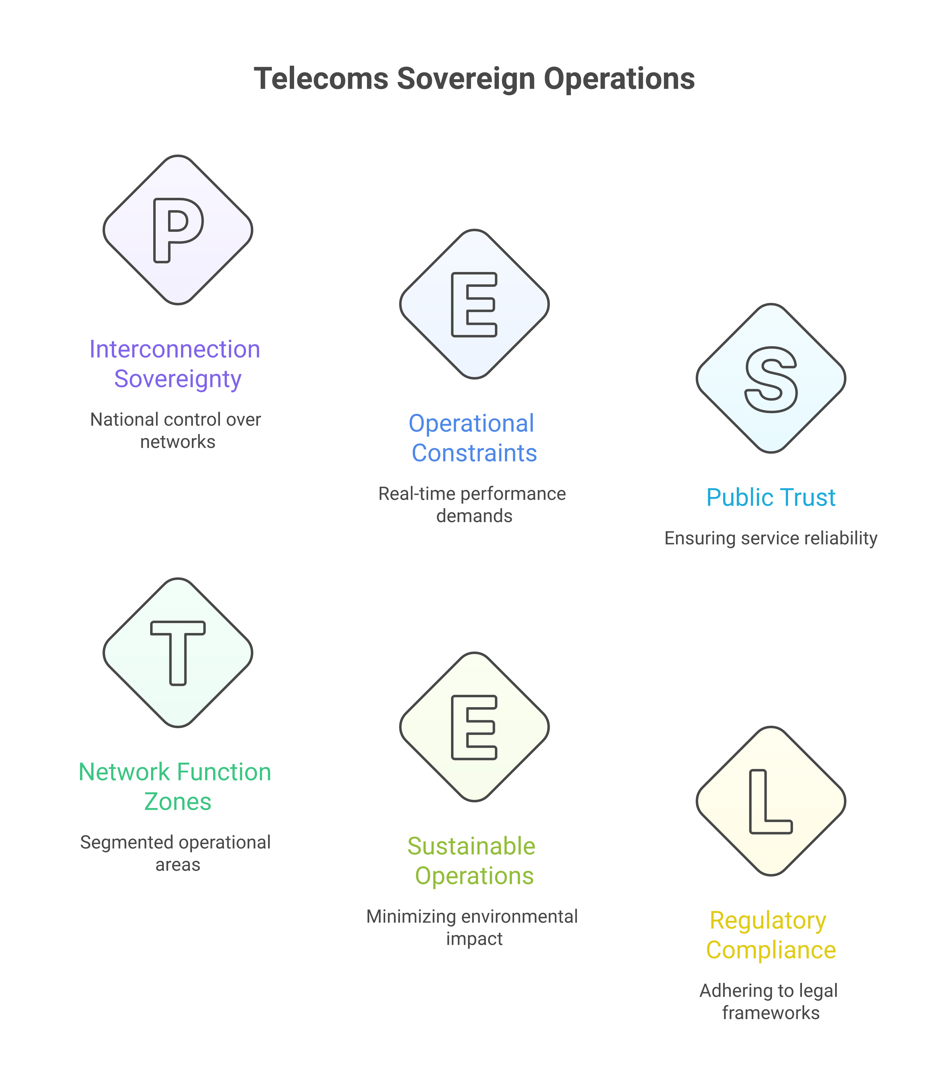Telecoms sovereign operations